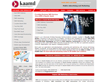 Tablet Screenshot of kaamilsms.com